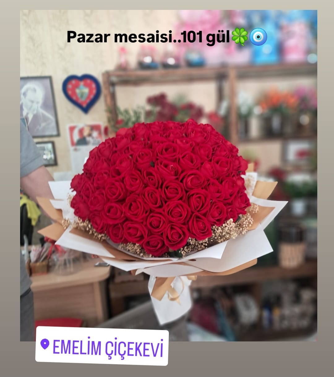 101 Güllü Buket