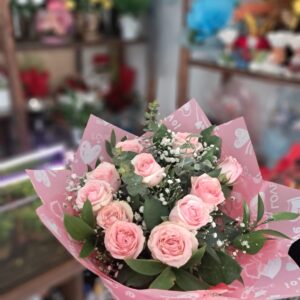 Pembe Güllü Buket